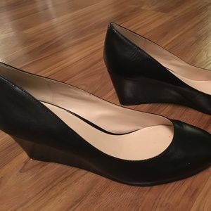 Nine West Black Wedge